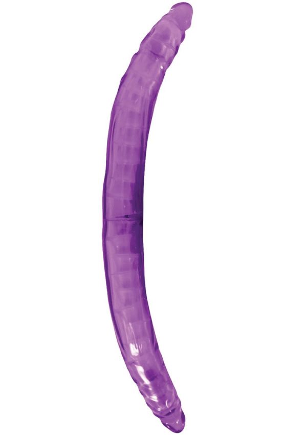 Bendable Double Dildo Vibrating Dildo - Lavender