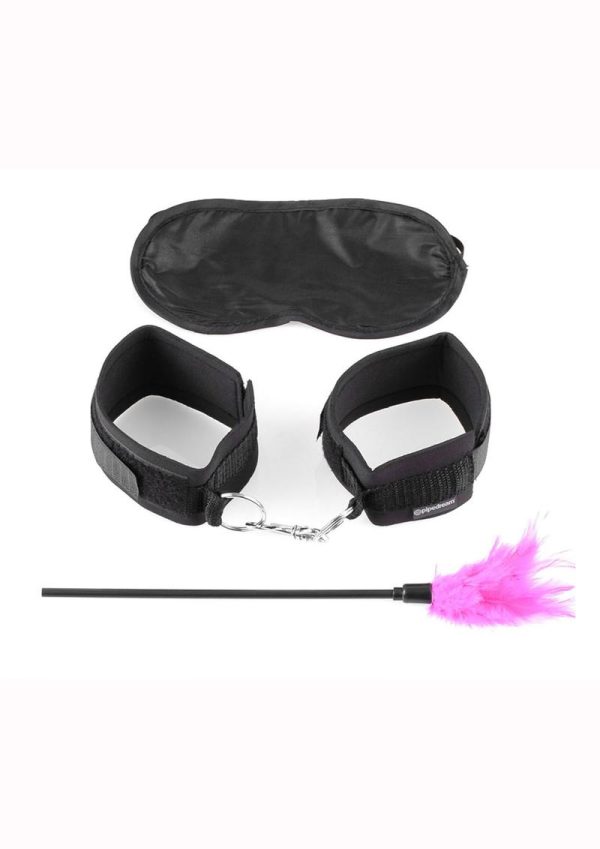 Fetish Fantasy Series Sensual Seduction (3 piece kit) - Black and White