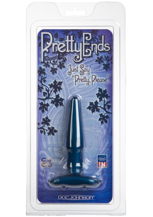 Pretty Ends - Small Anal Plug - Iridescent Blue