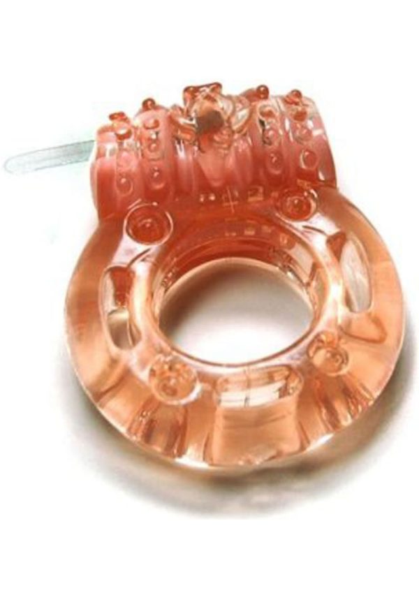 Screaming O Plus Silicone Cock Ring Waterproof - Vanilla