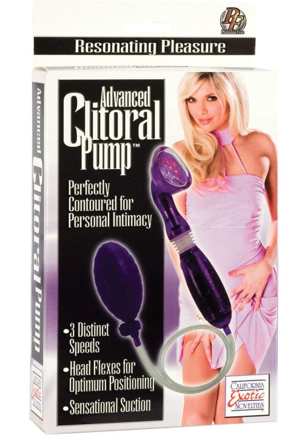 Intimate Pump Advanced Clitoral Pump - Purple