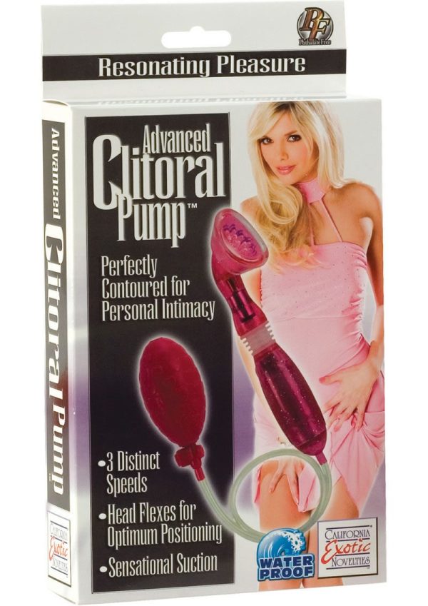 Intimate Pump Advanced Clitoral Pump - Pink