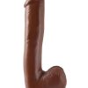 Basix Dong Suction Cup 10in - Chocolate