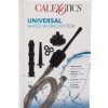 Universal Water Works Advanced Douche System (set of 9 pieces) - Silver and Black