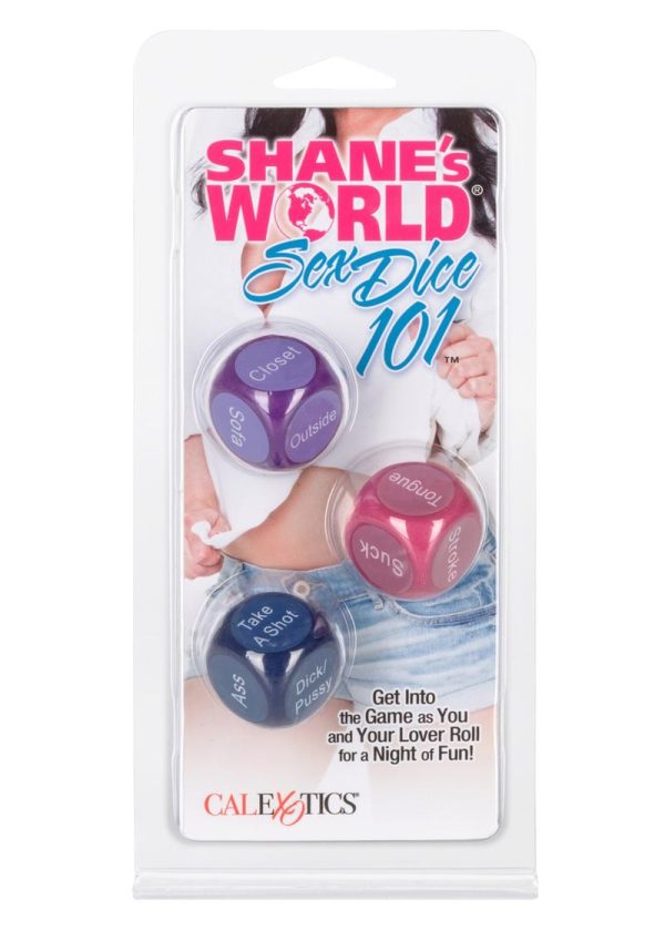 Shane`s World Sex Dice 101 - Multicolored