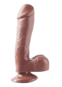 Basix Dong Suction Cup 7.5in - Chocolate