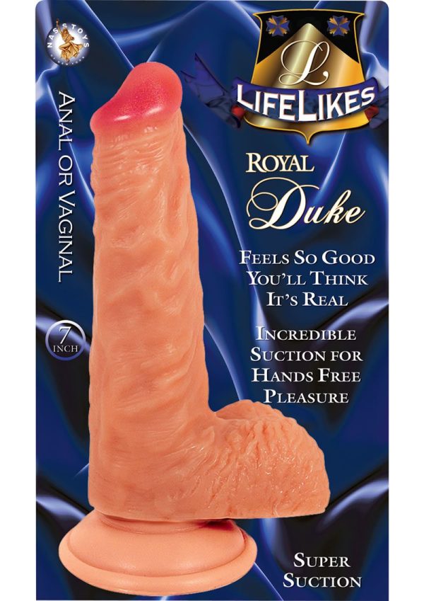 Lifelikes Royal Duke Dildo 7in - Vanilla