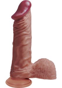 Lifelikes Latin King Dildo 9in - Caramel