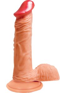 Lifelikes Vibrating Royal Prince Dildo 6in - Vanilla