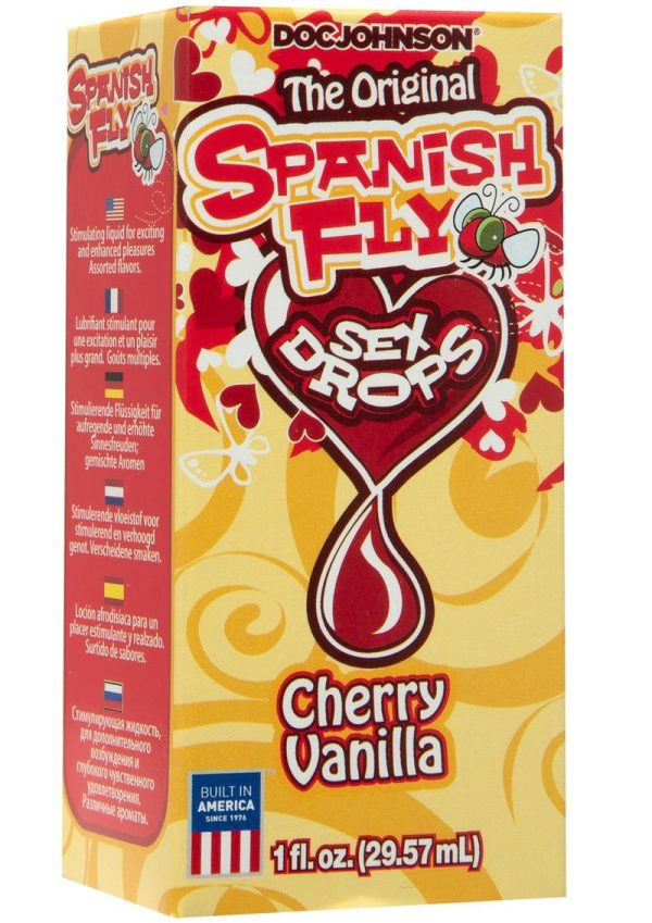 Spanish Fly The Original Sex Drops Cherry Vanilla 1oz