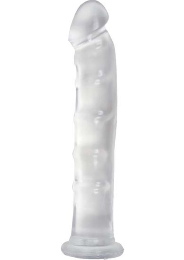 Jelly Jewels Dildo 8in - Clear