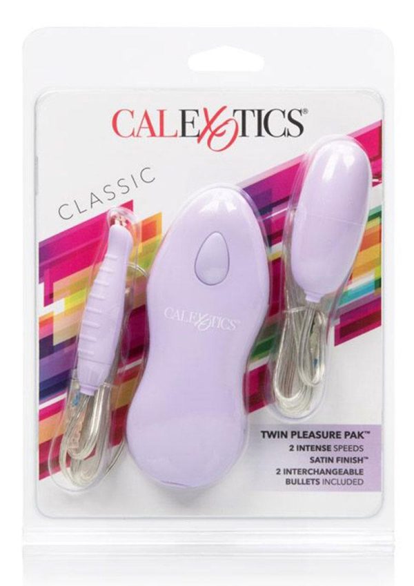 Twin Pleasure Pack Bullet (2 Pack) - Purple