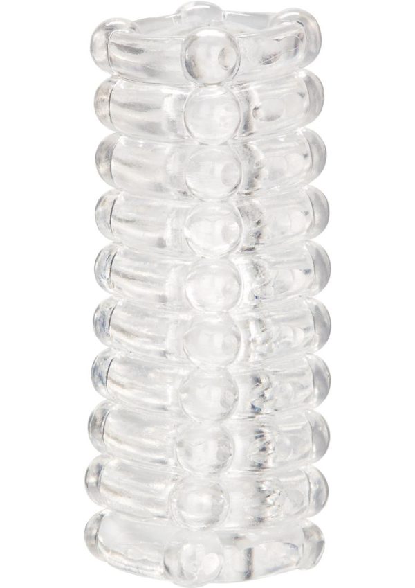 Ribbed Stroker - Clear