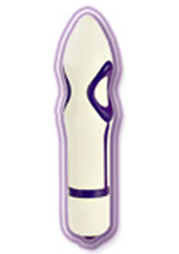 My Private O Bullet Vibrator - White and Purple