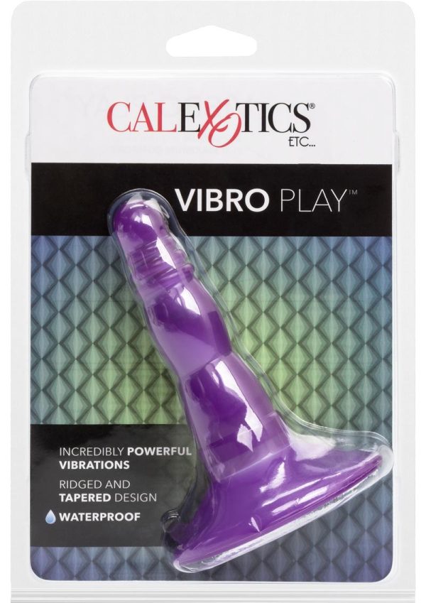 Vibro Play Probe Vibrating Butt Plug - Purple