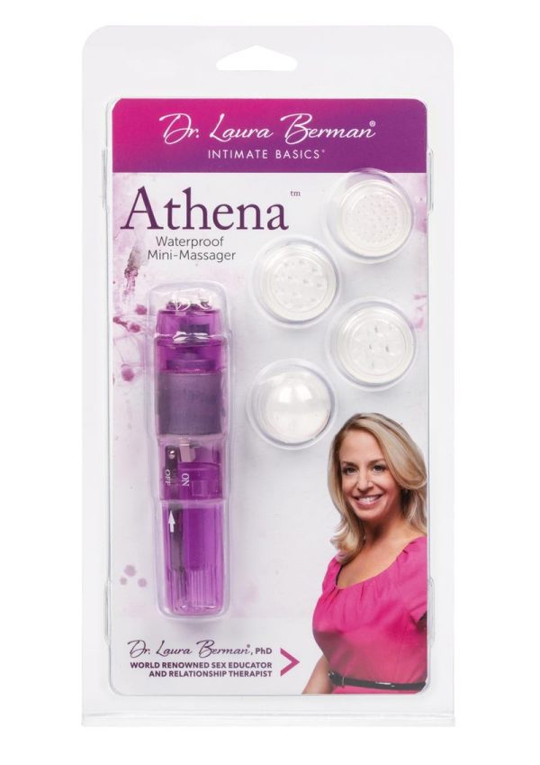 Dr. Laura Berman Intimate Basics Athena Mini Massager - Purple