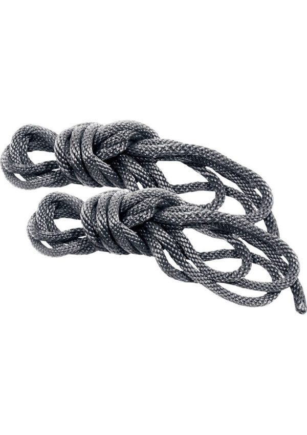 Sex and Mischief Silky Rope Kit - Black