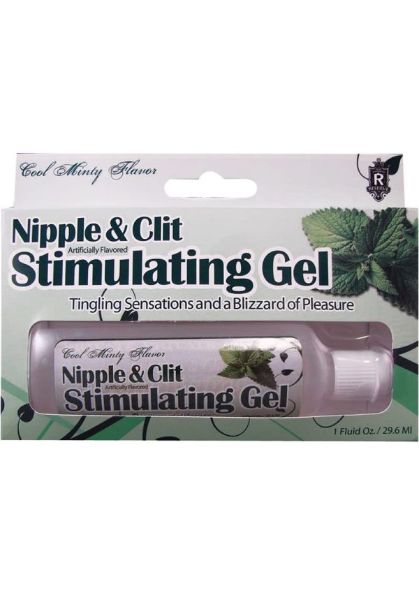 Nipple and Clit Stimulating Gel Tingling Mint 1oz