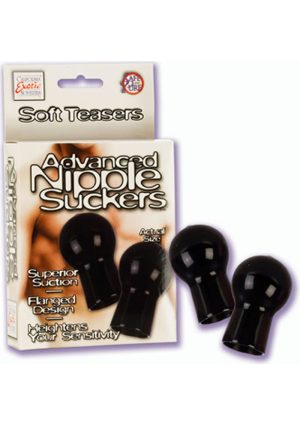 Nipple Play Advanced Nipple Suckers - Black