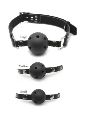 Fetish Fantasy Series Ball Gag Training System Black