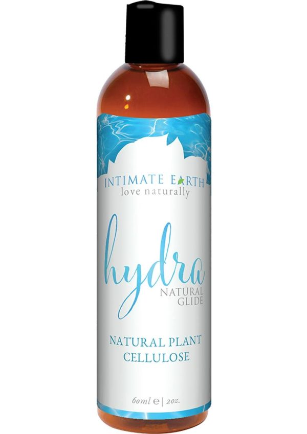 Intimate Earth Hydra Organic Water Based Glide Lubricant - Natural Plant Cellulose 2oz