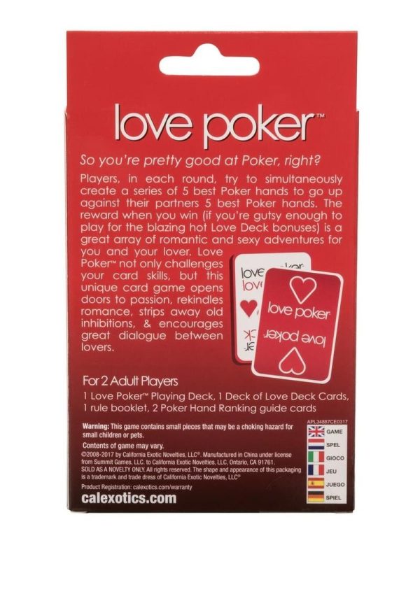 Love Poker Couples Card Game