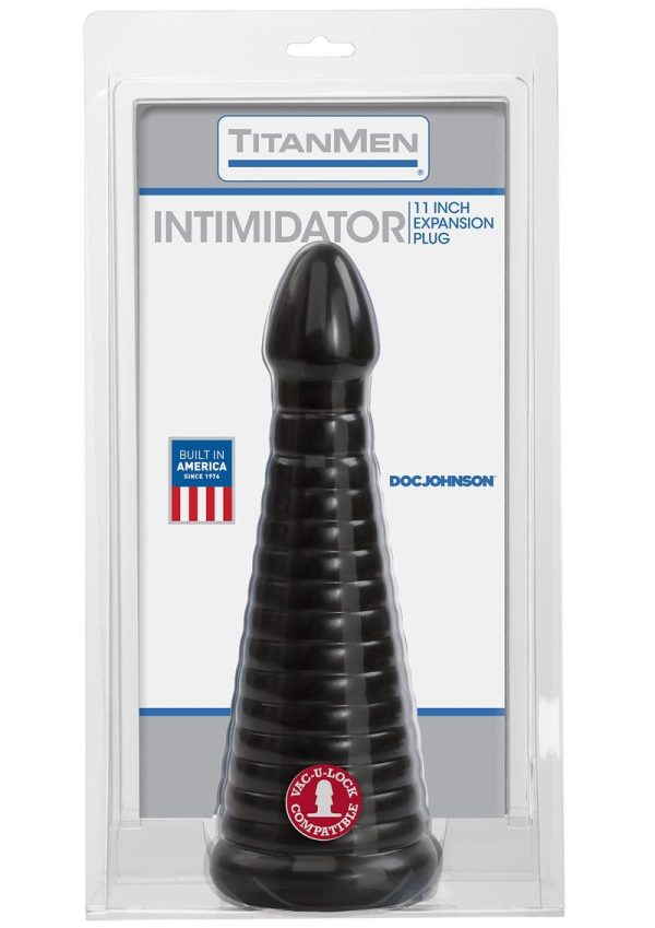 TitanMen Intimidator Expansion Anal Plug 11in - Black