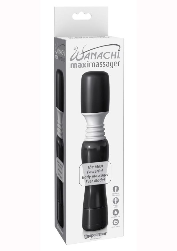 Maxi Wanachi Wand Massager - Black