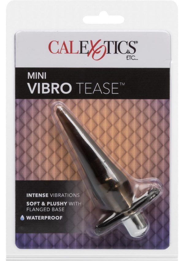 Mini Virbo Tease Vibrating Butt Plug - Smoke