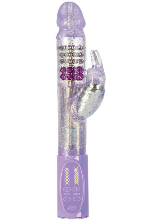 Jack Rabbit Thrusting Action Rabbit Vibrator - Purple