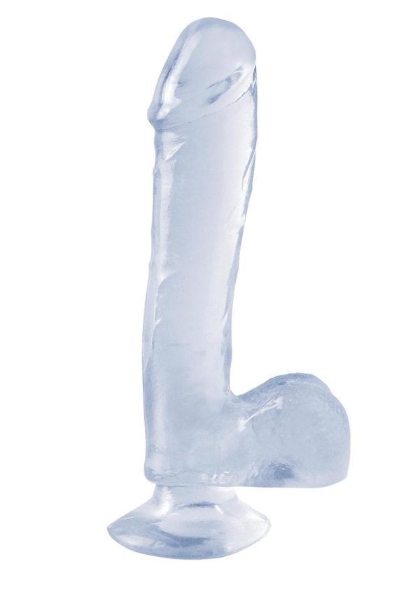 Basix Dong Suction Cup 7.5in - Clear