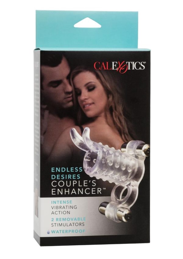 Endless Desires Couples Enhancer with Removable Bullets 4.25in - Clear