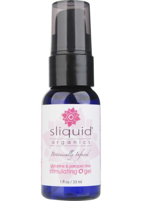 Sliquid Organics Stimulating O Gel Water Based Clitoral Stimulation 1oz