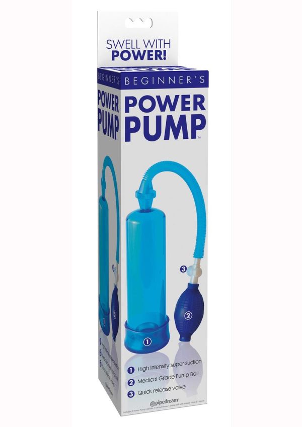 Beginner`s Power Penis Pump - Blue