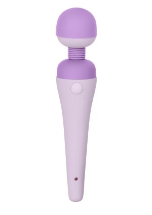 Couture Collection Inspire Wand Massager with Silicone Attachments - Lavender