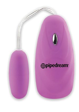 Neon Luv Touch Bullet Vibrator with Remote Control - Purple