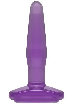 Crystal Jellies - Small Butt Plug - Purple