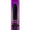 Black Magic Velvet Touch Vibrator Waterproof 7in - Black