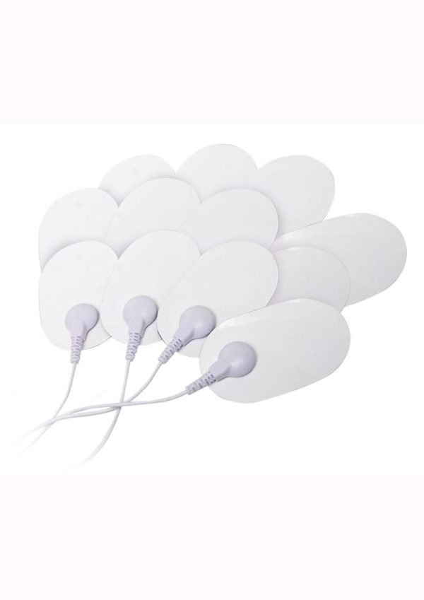 Fetish Fantasy Series Shock Therapy Replacement Pads (12 Pack) - White