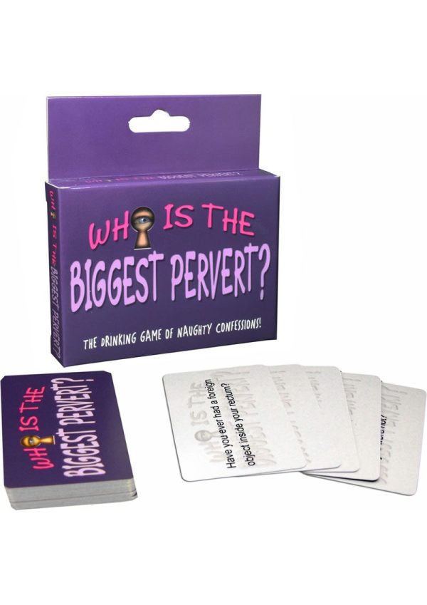 Who`s The Biggest Pervert? Card Game