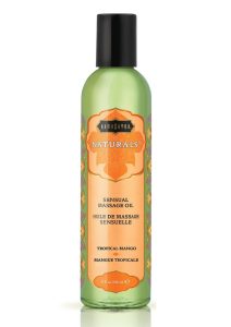 Kama Sutra Naturals Massage Oil Tropical Mango 8oz