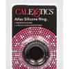 Atlas Silicone Cock Ring - Black