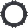Atlas Silicone Cock Ring - Black