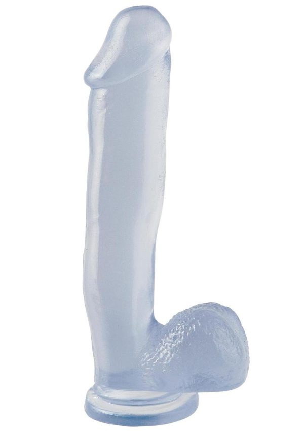 Basix Rubber Works Dong with Suction Cup 12in - Clear