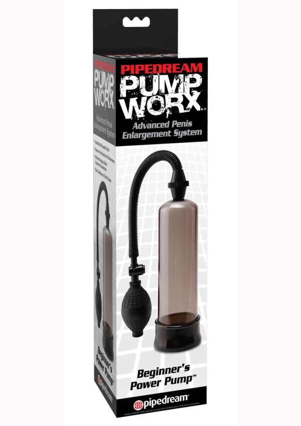 Pump Worx Beginner`s Power Pump Advanced Penis Enlargement System - Smoke And Black