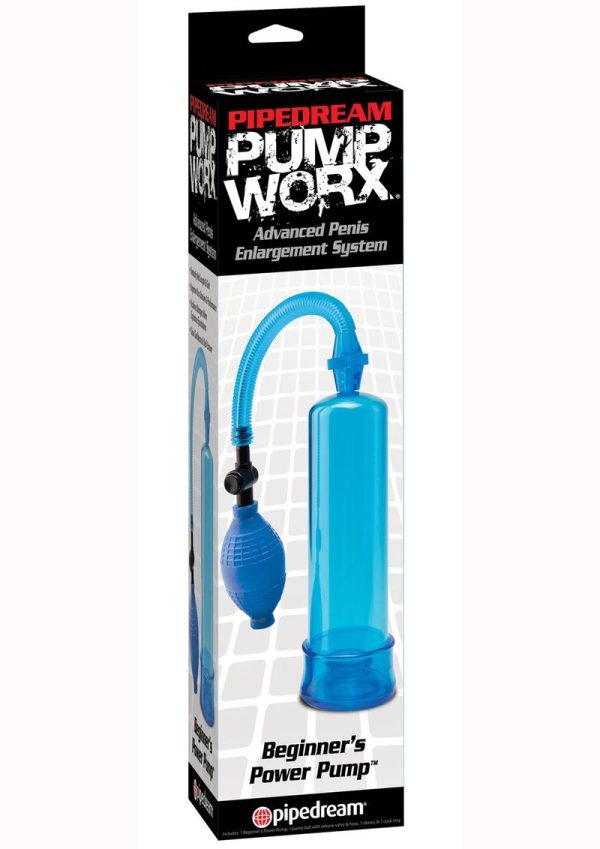 Pump Worx Beginner`s Power Pump Advanced Penis Enlargement System - Blue