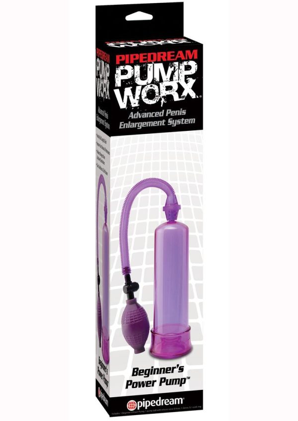 Pump Worx Beginner`s Power Pump Advanced Penis Enlargement System - Purple