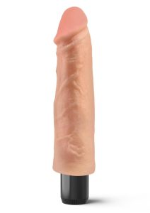 Real Feel Lifelike Toyz No. 1 Realistic Vibrating Dildo 7.5in - Vanilla