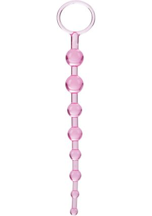 First Time Love Anal Beads - Pink