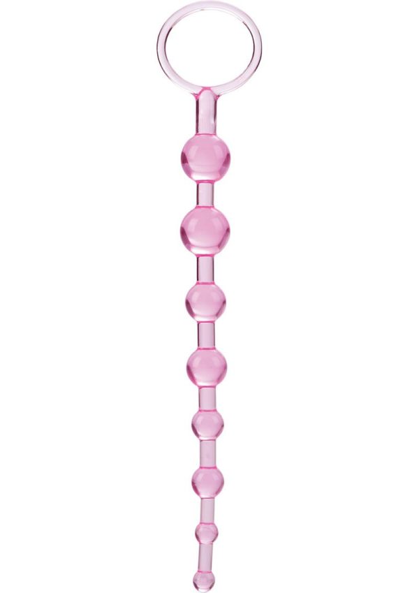 First Time Love Anal Beads - Pink